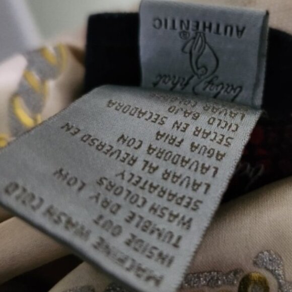 Baby Phat Denim jacket with faux-fur trimmed hood (Dark Denim), Size 2-4, USED - Picture 14 of 16